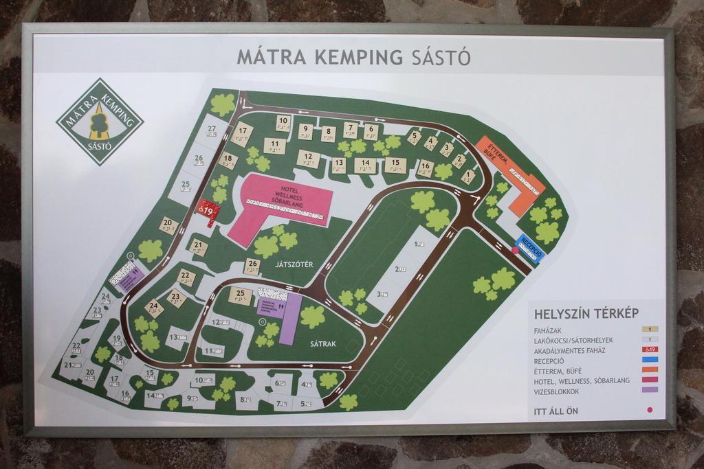 Matra Kemping Apartmanok Матрафюред Екстериор снимка